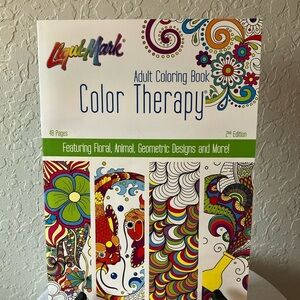 Liqui-Mark: Color Therapy Adult Coloring Book- 48 pages- 2016